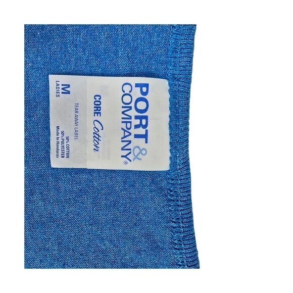 Port & Company Vibrant Blue Tank Top - Picture 5 of 5